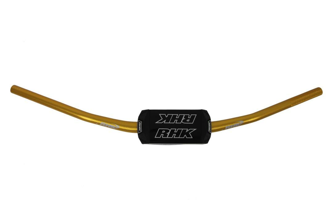RHK Mini High Tapered Handlebar Gold With Black Bar Pad