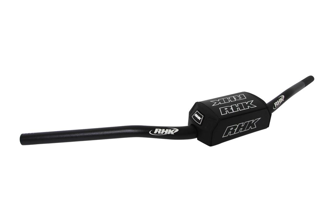 RHK Carmichael Tapered Handlebar Black With Black Bar Pad