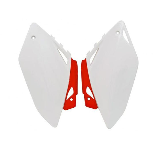 Rtech Honda CRF 450 2007-2008 Side Panels Red/White