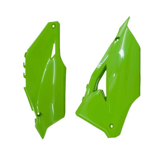 Rtech Kawasaki KXF 250 2021-2022 KXF 450 2019-2022 Side Panels Green