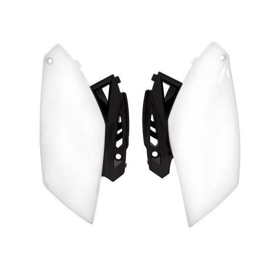 Rtech Yamaha YZF 250 2010-2013 Side Panels White/Black