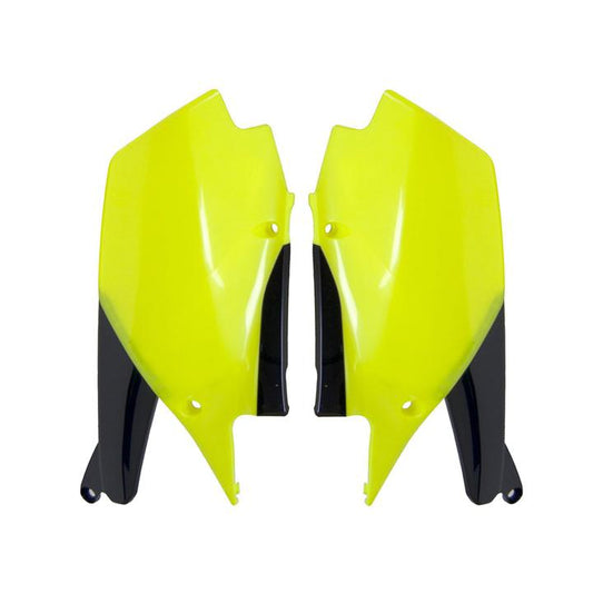 Rtech Yamaha YZ 250F 2019-2022 YZ 450F 2018-2022 Wr 250F 2020-2022 Wr450F 2019-2022 Side Panels Neon Yellow/Black