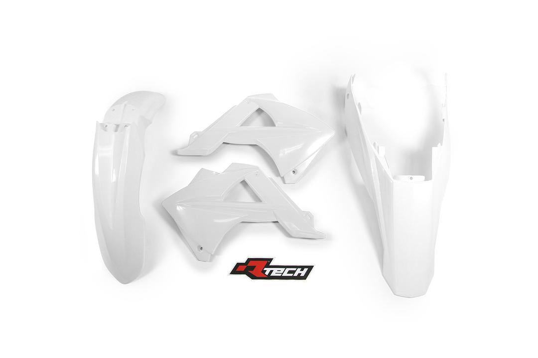 Rtech Gas Gas Plastic Kit Ec/Mc 125/200/250/300/451 2011/Fsr 250 2011-2013 White
