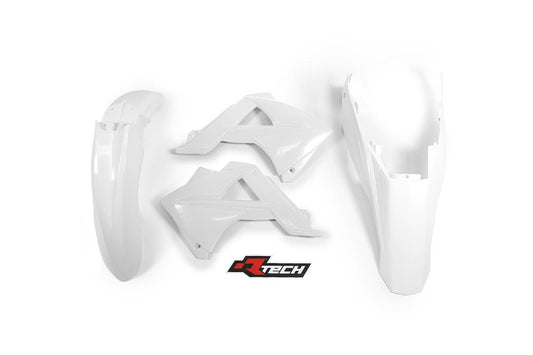 Rtech Gas Gas Plastic Kit Ec/Mc 125/200/250/300/451 2011/Fsr 250 2011-2013 White