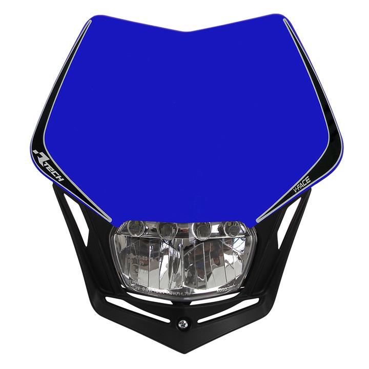 Rtech Blue V-Face Full Led Headlight - Universal