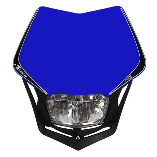 Rtech Blue V-Face Full Led Headlight - Universal