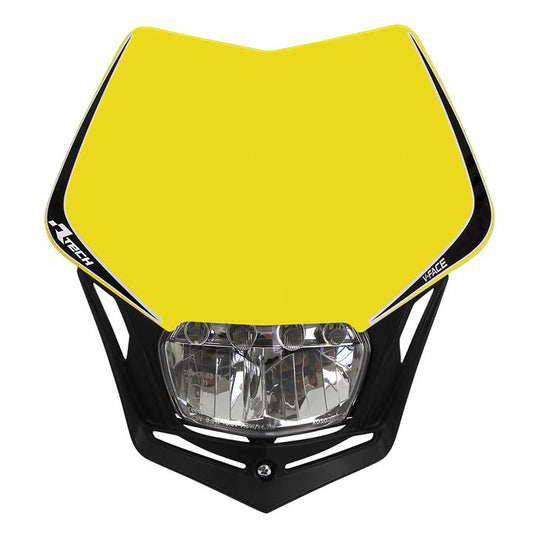 Rtech Yellow V-Face Full Led Headlight -Universal