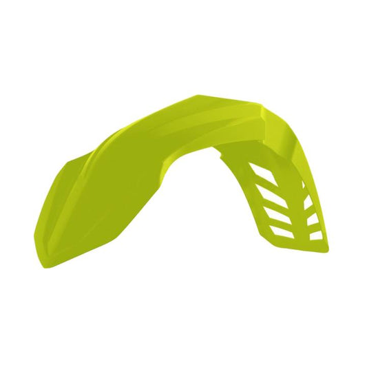 Rtech Yamaha YZ 125-250 2002-2021 Vented Front Fender Neon Yellow (Re-Style) (Revolution)