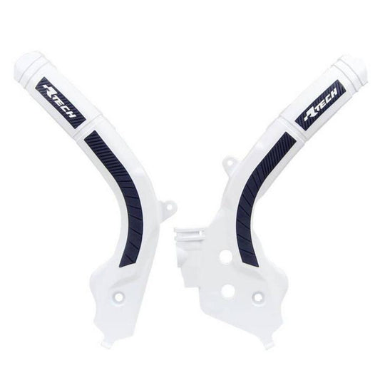 Rtech Husqvarna White/Blue Frame Protectors Fc/Fe/Fs/Fx/Tc/Te/Tx 125/150/250/300/350/450/501