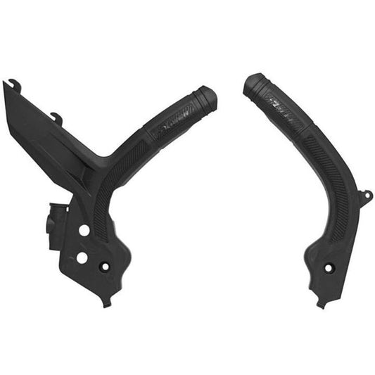 Rtech KTM Black Frame Protectors Exc/Exc-F/SX/SXf/Xc/Xc-F/Xc-W/Xcf-W 125/150/250/300/350/450/500