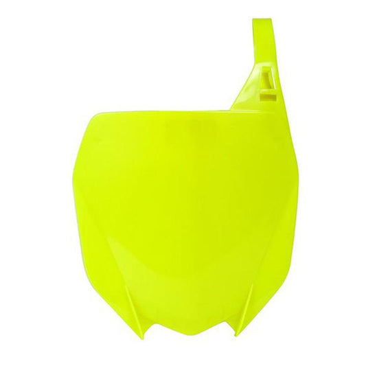Rtech Yamaha YZ 250F 2019-2022 YZ 450F 2018-2022 Front Plate Neon Yellow