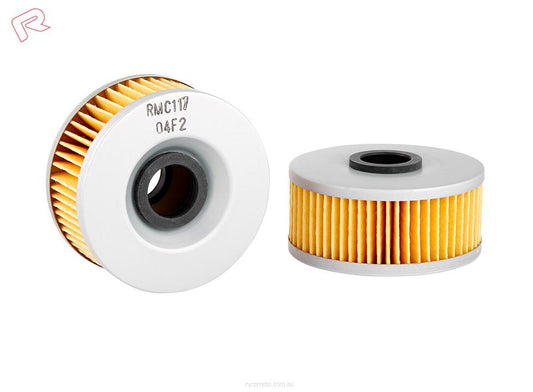 Ryco Motorcycle Oil Filter Rmc 117 (Kn - 144) For Yamaha