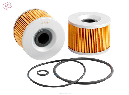 Ryco Motorcycle Oil Filter Rmc 128 (Kn - 401) For Ben/Bim/Hon/Kaw/Guzz/Tri/Yam