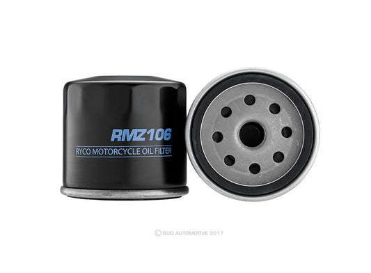 Ryco Motorcycle Oil Filter RMZ 106 (Kn - 153) For Bim/Cag/Duc/Gil