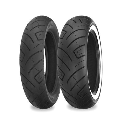 Shinko Sr777 Black Wall 150/80H16