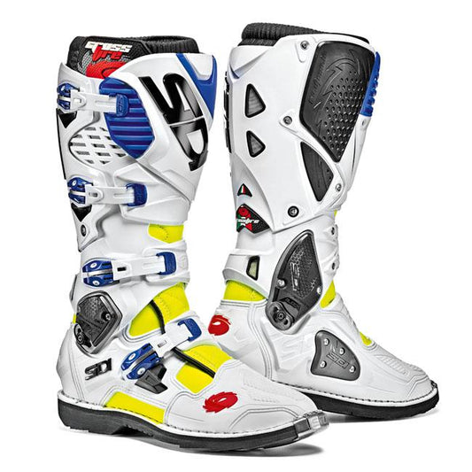 Sidi Crossfire 3 Yellow Fluro / White / Blue