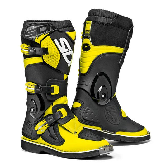 Sidi Flame Youth Boot Yellow Fluro / Black