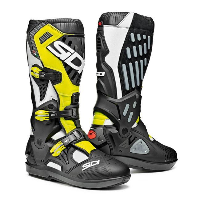 Sidi Atojo Srs White / Black / Yellow Fluro