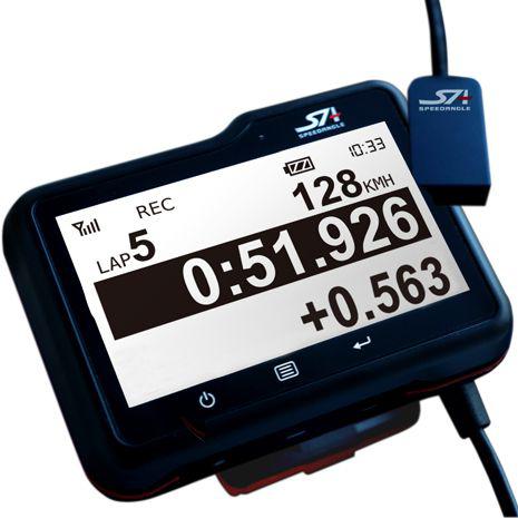 SpeedAngle GPS Lap Timer with Lean Angle Measurement and Data Logging