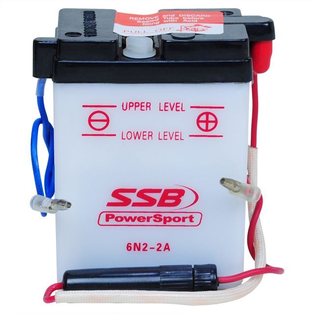 SSB Battery 12V 6V2Ah 6N2-2A-4