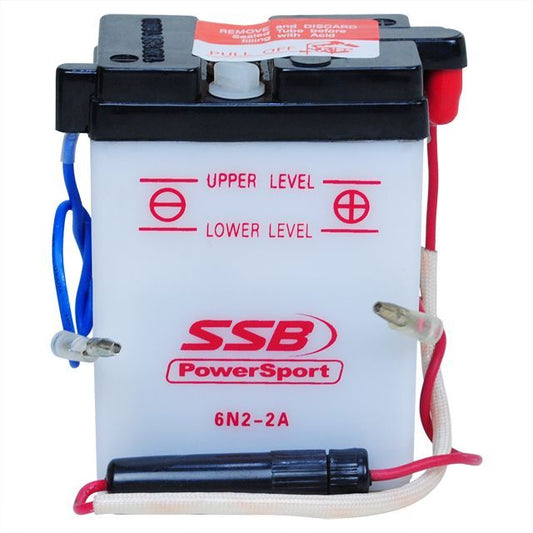 SSB Battery 12V 6V2Ah 6N2-2A-4