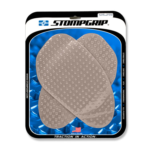 Stompgrip Universal Large Tank Grips Volcano Clear