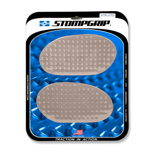 Stompgrip Universal Small Tank Grips Volcano Clear