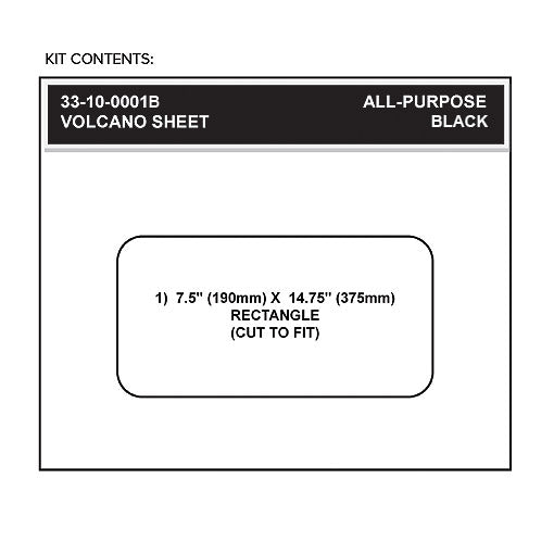 Stompgrip Universal Sheet Volcano Black