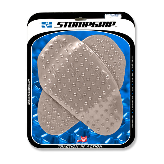 Stompgrip Universal Super Volcano Streetbike Kit Clear