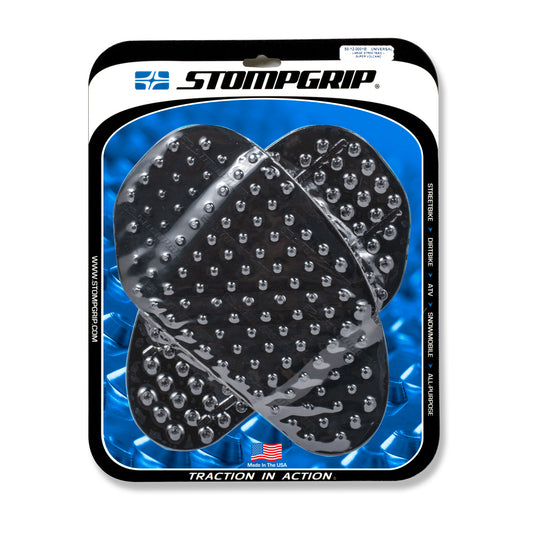 Stompgrip Universal Super Volcano Streetbike Kit Black