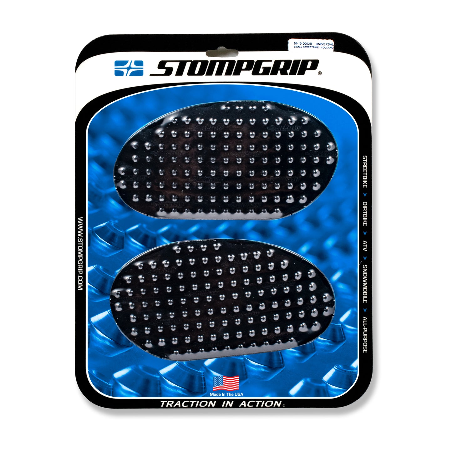 Stompgrip Universal Small Tank Grips Volcano Black
