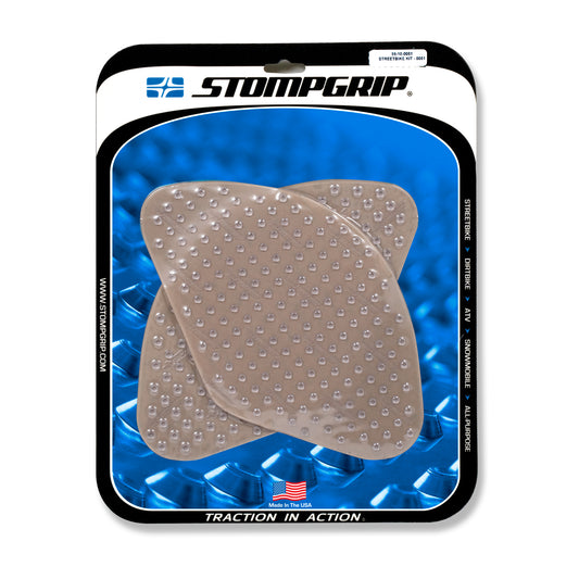 Stompgrip Streetbike Kit Clear Fits Suzuki 03-09 Sv650/1000