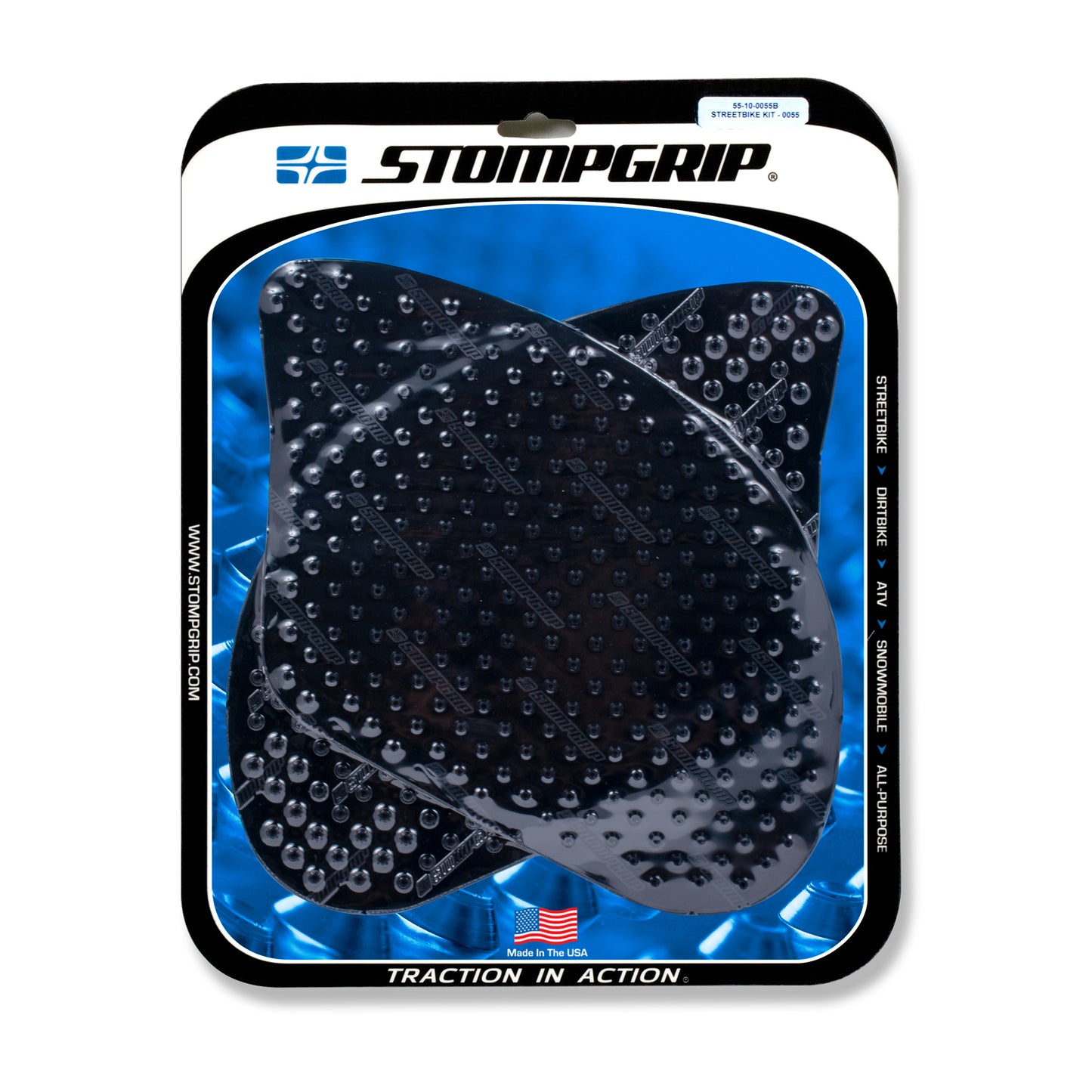 Stompgrip Streetbike Kit Black Fits Suzuki (02-18) GSXr1300