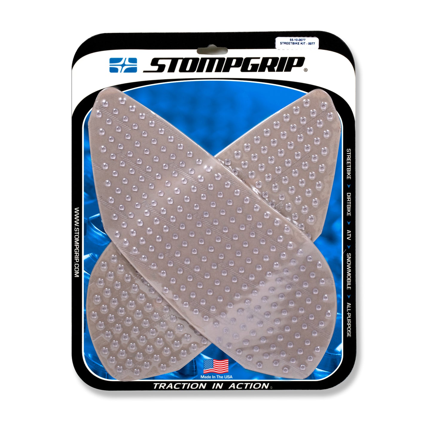Stompgrip Streetbike Kit Clear Fits Triumph (06-12) Daytona 675