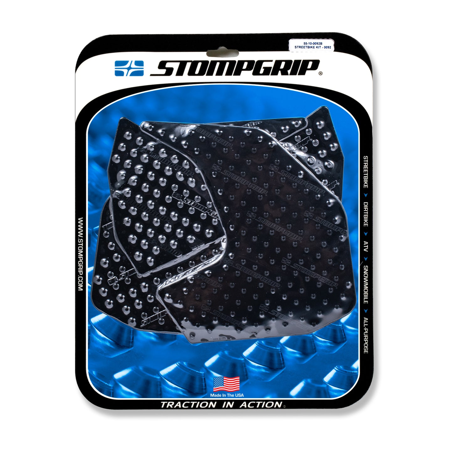 Stompgrip Streetbike Kit Black Fits Yamaha (14-18) Mt09