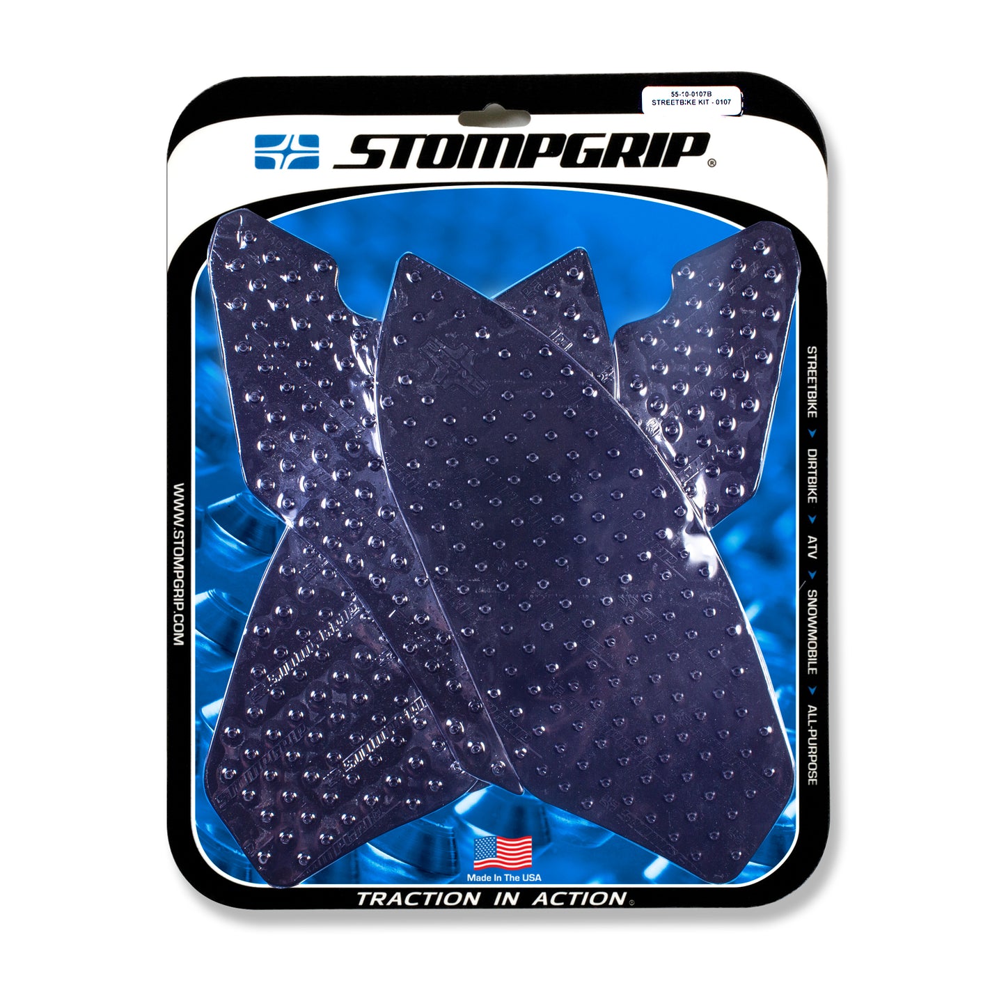 Stompgrip Streetbike Kit Black Fits Bmw 15-19 S1000Rr