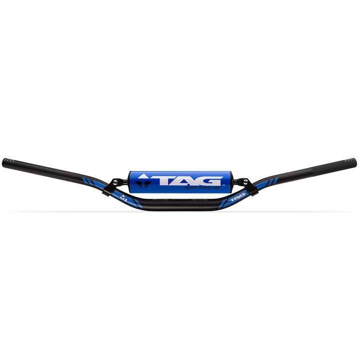 Tag Blue T1 Tapered Yamaha High Factory Bend Handlebar With Cross Bar