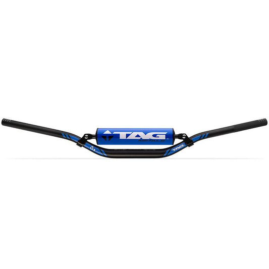 Tag Blue T1 Tapered Yamaha High Factory Bend Handlebar With Cross Bar