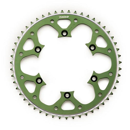Talon Radialite Alloy Rear Sprocket Green Fits Kawasaki KX 125 250 500 1982-2008
