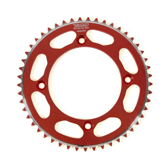 Talon Radialite Alloy Rear Sprocket Red Fits Honda Cr 80-85 1985-2008