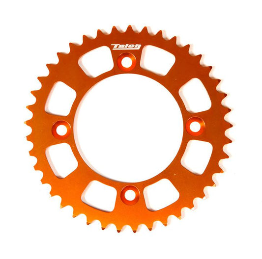 Talon Radialite Alloy Rear Sprocket Orange Fits Husqvarna Tc50 / KTM 50 SX