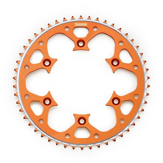 Talon Radialite Alloy Rear Sprocket Orange Fits KTM / Husqvarna Tc65