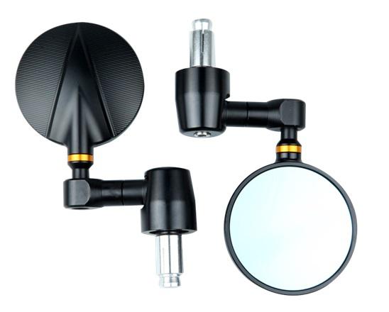 Tarmac Mirrors Stealth Black Set