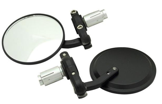 Tarmac Mirrors Cafe Racer Black Set