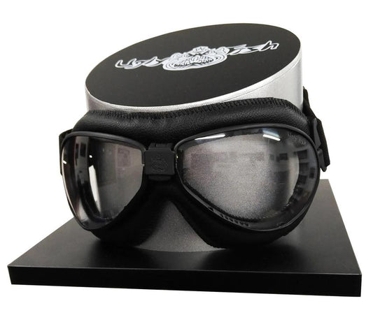 Ugly Fish Aviator Goggle Matt Black Frame, 2Pk Lens