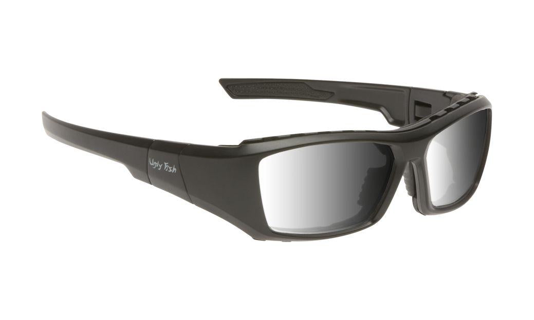 Ugly Fish Cannon Matt Black Frame, Clear/Smoke Photochromic Lens
