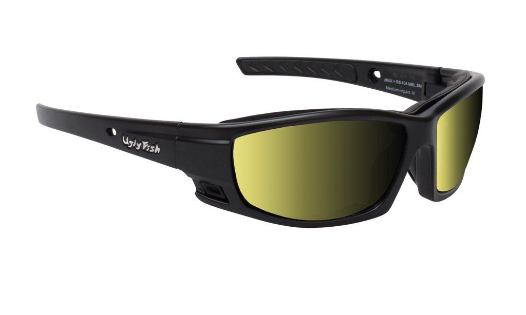 Ugly Fish Rocket Matt Black Frame, Yellow Photochromic Lens