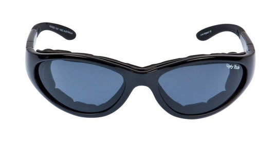 Ugly Fish Glide Matt Black Frame, Smoke Lens