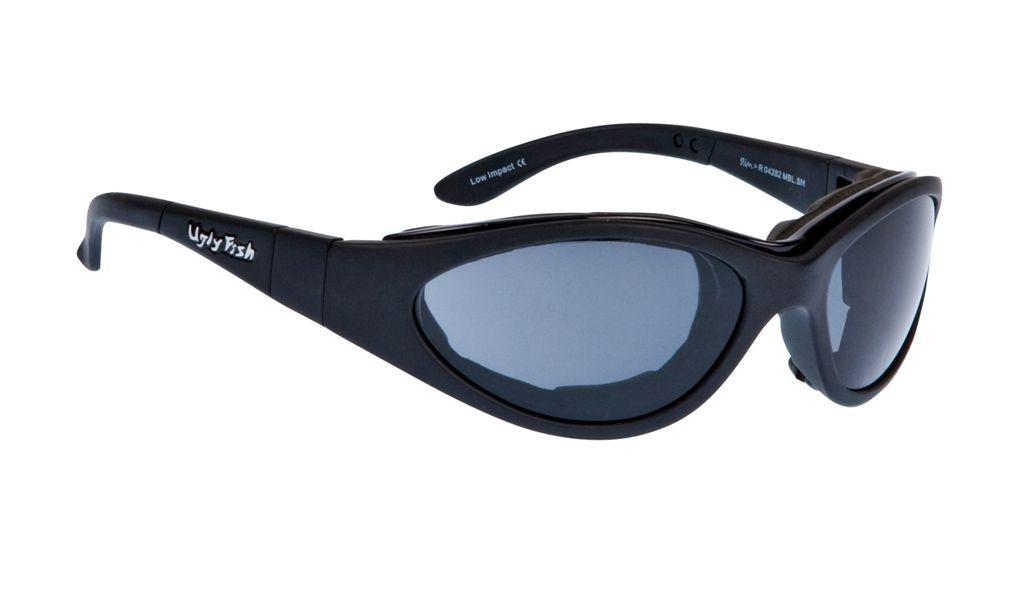 Ugly Fish Slim Matt Black Frame, 3Pk Lens