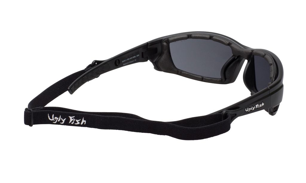 Ugly Fish Rocket Matt Black Frame, Silver Lens